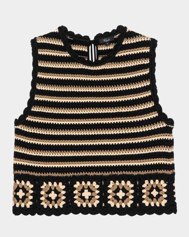 Hazel Sleeveless Crochet Top